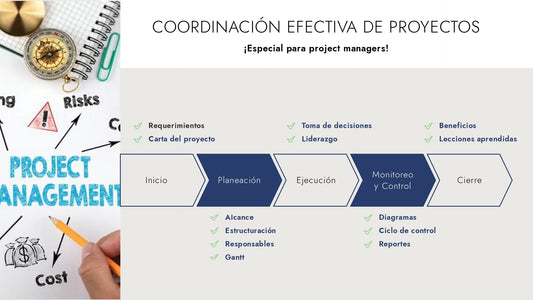 Coordinación Efectiva de Proyectos, en línea.